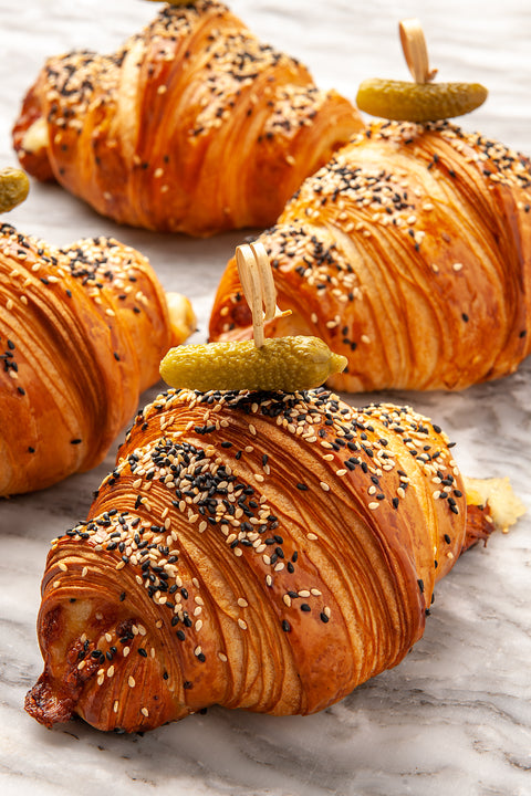 Turkey & Cheese Croissant - FROZEN - Pack of 6 pcs