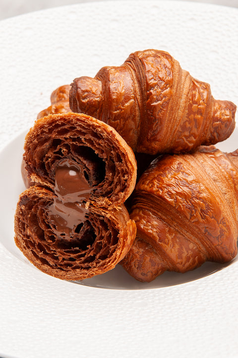 Mini Triple Chocolate Croissant - FROZEN - Pack of 12 pcs