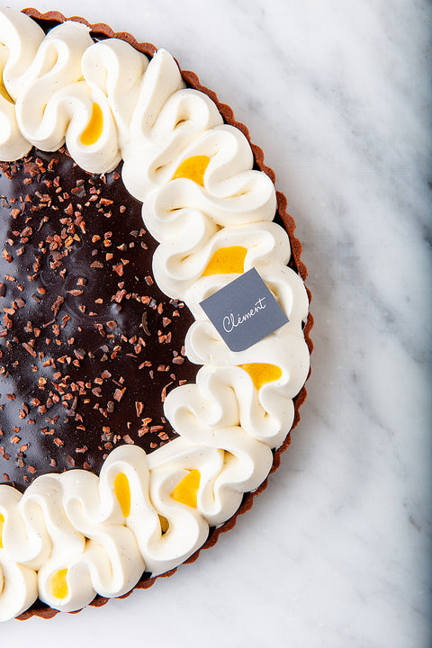 Chocolate and Passion Fruit Tart