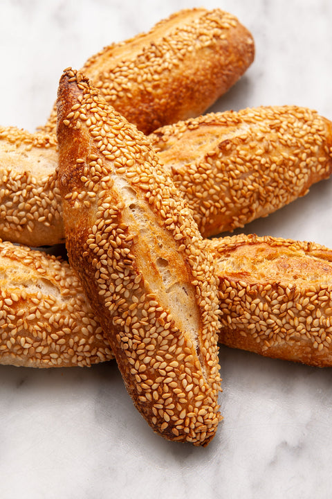 Mini Artisan Sesame Sourdough Baguette - 1 pc