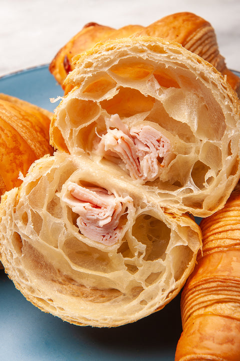 Turkey & Cheese Croissant - BAKED - 1 pc