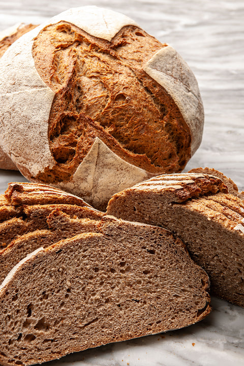 Wholewheat Sourdough Country Loaf - FROZEN - 1 Kg