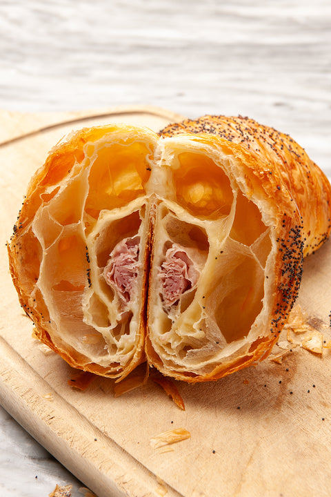 Ham & Cheese Croissant - FROZEN - Pack of 6 pcs