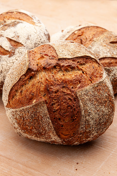 Protein & Seeds Sourdough (48 Hours) (Athlete’s Bread) - FROZEN - 700 Grs