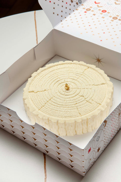 Bûche Vanille – Fruits Rouges