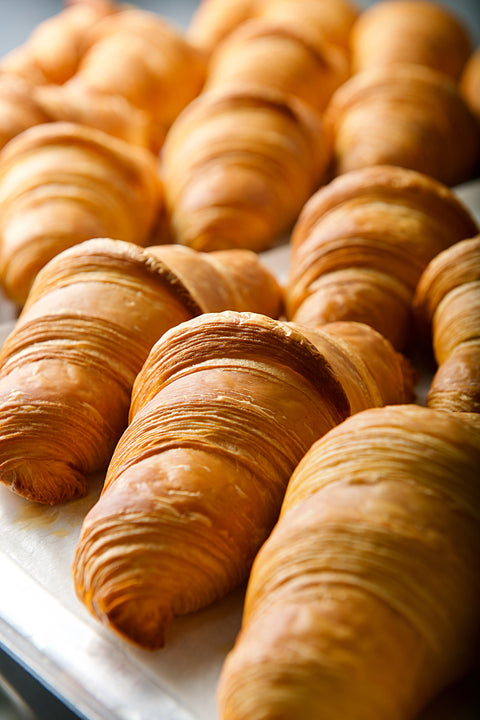 Plain Pure Butter Croissant - FROZEN - Pack of 6 pcs