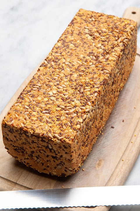 Multi-Cereal Whole-Wheat Pain de Mie loaf - FROZEN