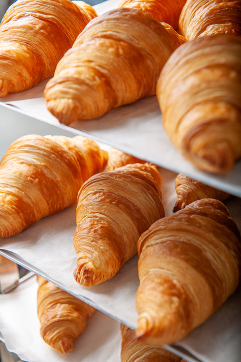 Plain Pure Butter Croissant - FROZEN - Pack of 6 pcs