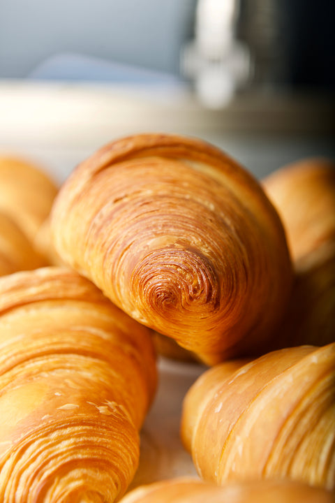 Plain Pure Butter Croissant - FROZEN - Pack of 6 pcs